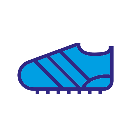 voetbalschoenen Generic color lineal-color icoon