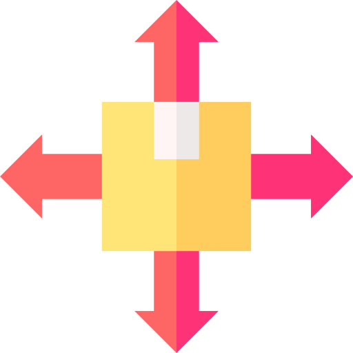 箱 Basic Straight Flat icon
