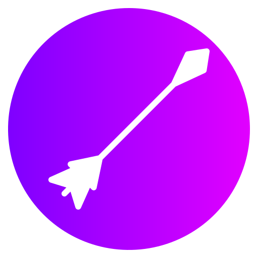Arrow Generic gradient fill icon