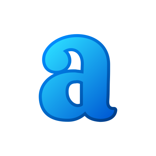 buchstabe a Generic gradient lineal-color icon