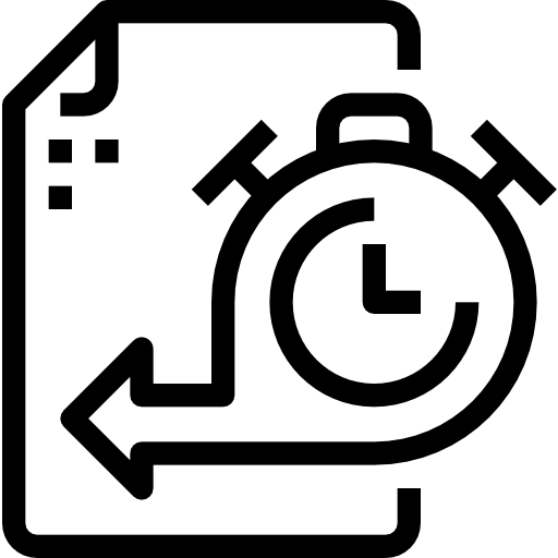sequenza temporale Justicon Lineal icona