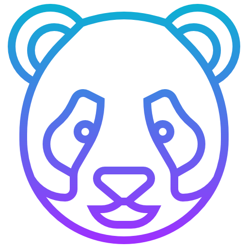 panda Meticulous Gradient ikona