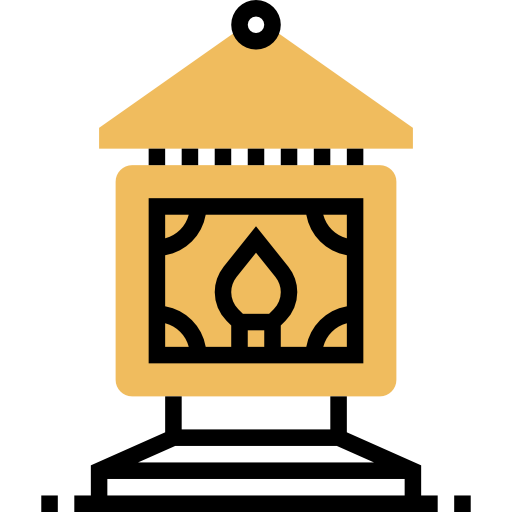 Candle Meticulous Yellow shadow icon
