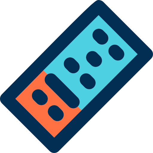 Remote control bqlqn Lineal Color icon