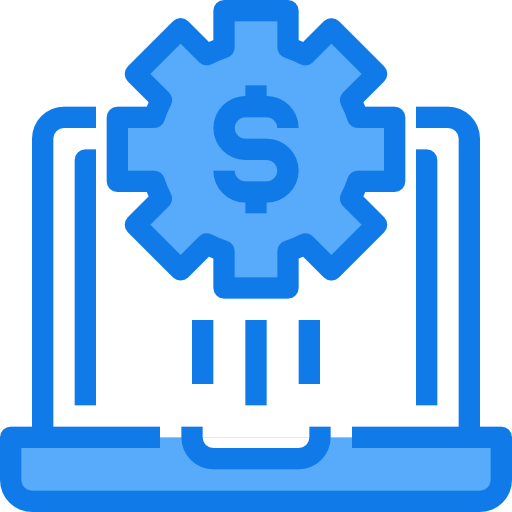 経済 Justicon Blue icon