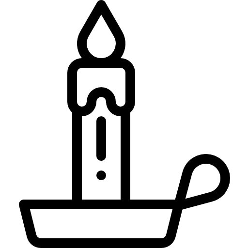 キャンドル Detailed Rounded Lineal icon