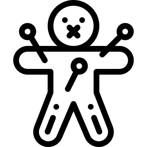 ブードゥー人形 Detailed Rounded Lineal icon
