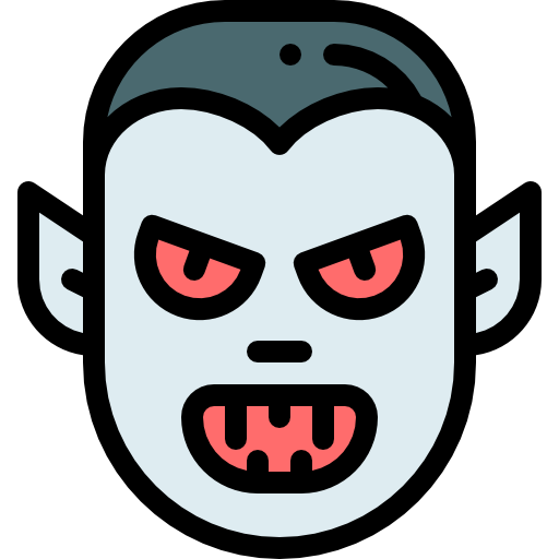 dracula Detailed Rounded Lineal color icon