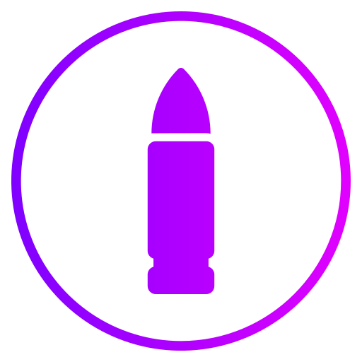 銃弾 Generic gradient fill icon