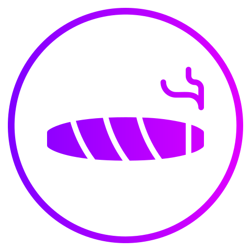 Сигара Generic gradient fill иконка