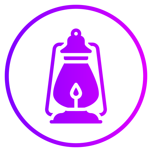 Oil lamp Generic gradient fill icon