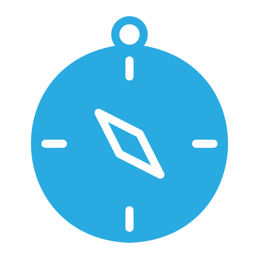kompas Generic color fill icon