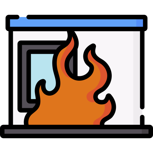 Burn Special Lineal color icon
