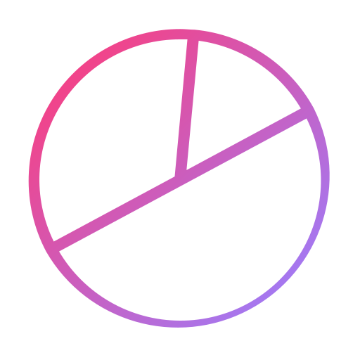 チャート Generic gradient outline icon