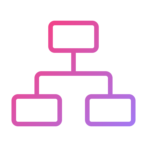 diagram Generic gradient outline ikona