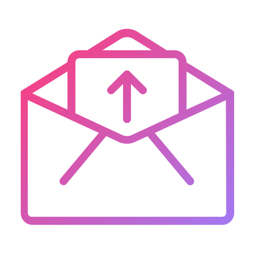 envoyer un mail Generic gradient outline Icône