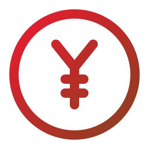 yen Generic gradient outline icono