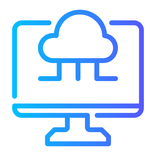 Cloud Generic gradient outline icon