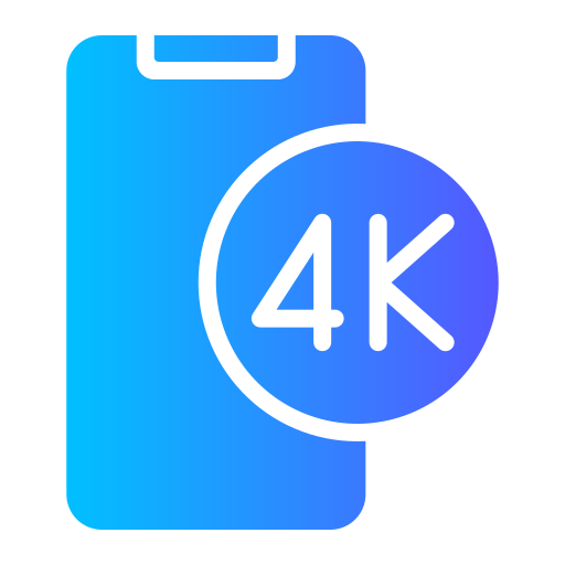 4k Generic gradient fill icon
