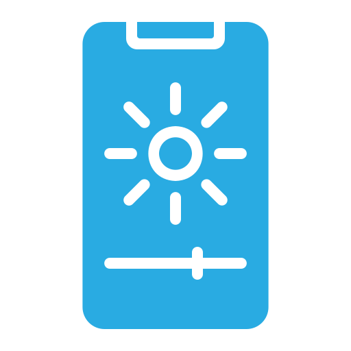 Light sensor Generic color fill icon