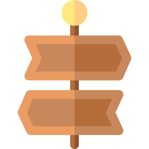 표지판 Basic Rounded Flat icon