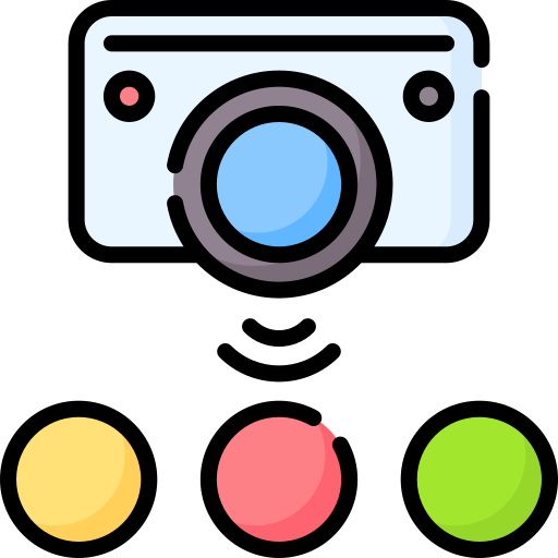 カラーセンサー Special Lineal color icon