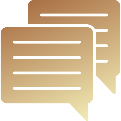 Speech Generic gradient fill icon