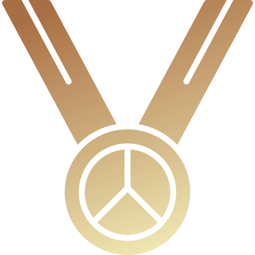 medal Generic gradient fill ikona