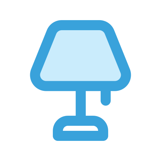 Desk lamp Generic color lineal-color icon