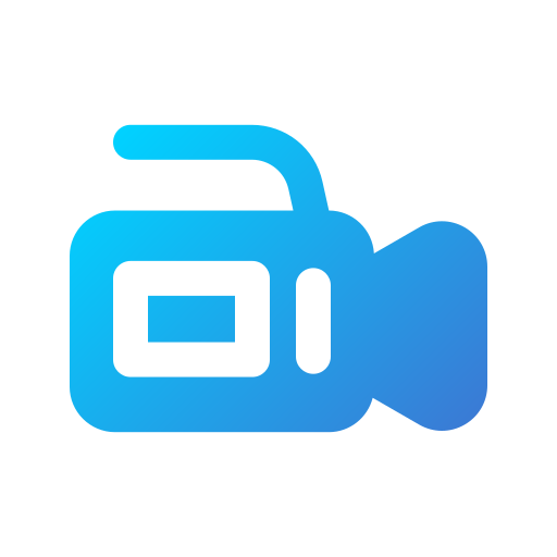 Video camera Generic gradient fill icon