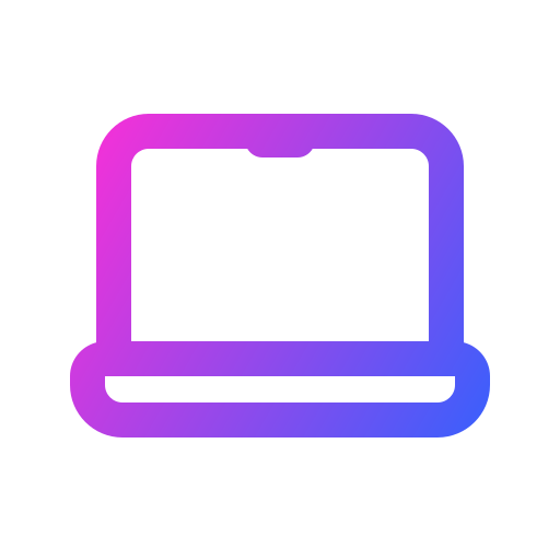 laptop Generic gradient outline icon