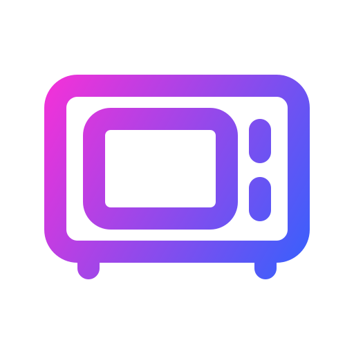 Microwave Generic gradient outline icon