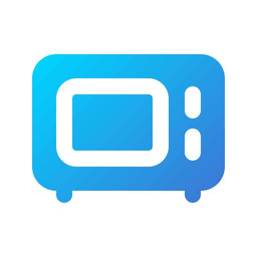 Microwave Generic gradient fill icon