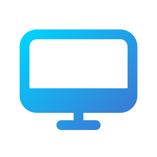 Monitor Generic gradient fill icon