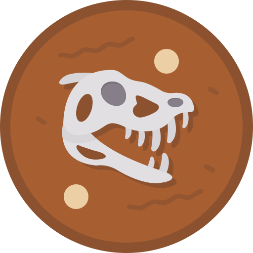 fossil Generic color fill icon