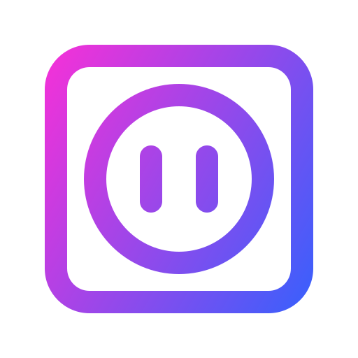 steckdose Generic gradient outline icon