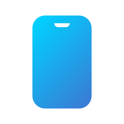 smartphone Generic gradient fill icoon