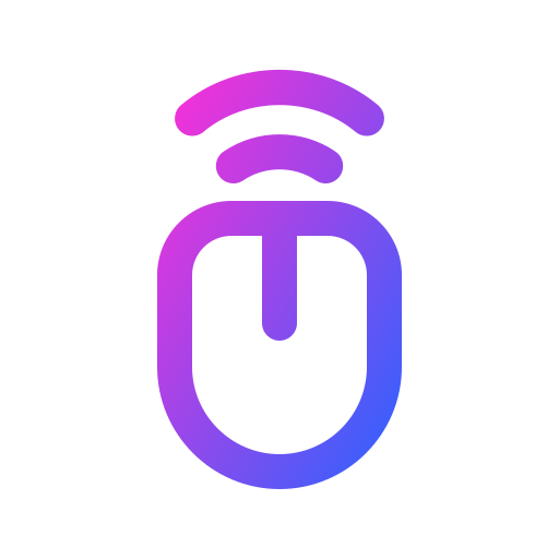 Wireless mouse Generic gradient outline icon