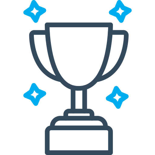 trofeo Arslan Haider Outline Blue icona