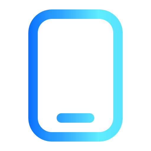 モバイル Generic gradient outline icon