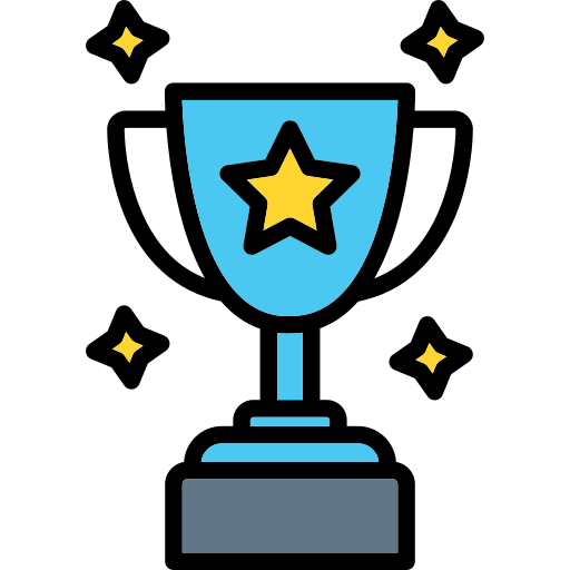 Trophy Arslan Haider Lineal-color icon