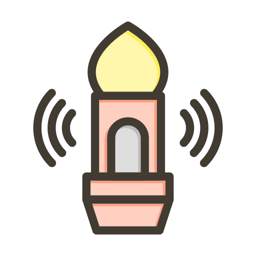 adhan Generic color lineal-color icon