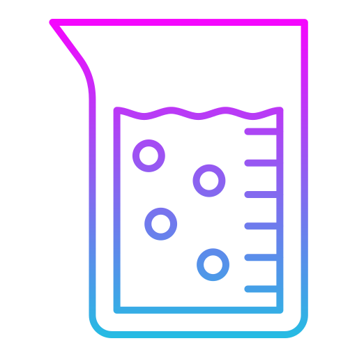 Beaker Generic gradient outline icon