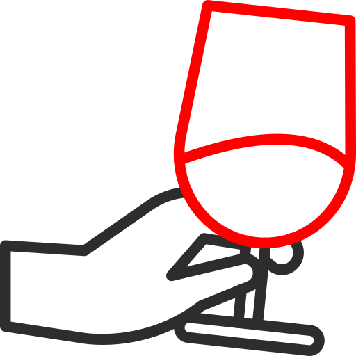와인 Arslan Haider Outline Red icon