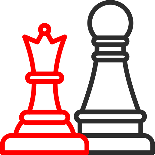 ポーカー Arslan Haider Outline Red icon