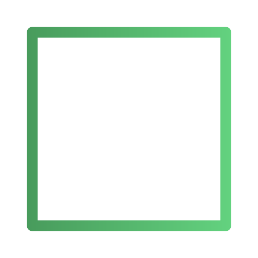 Rectangle Generic gradient outline icon