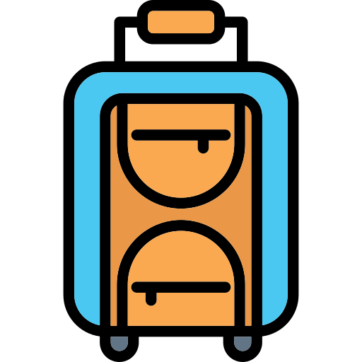 maleta Arslan Haider Lineal-color icono
