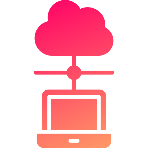 cloud-netzwerk Generic gradient fill icon