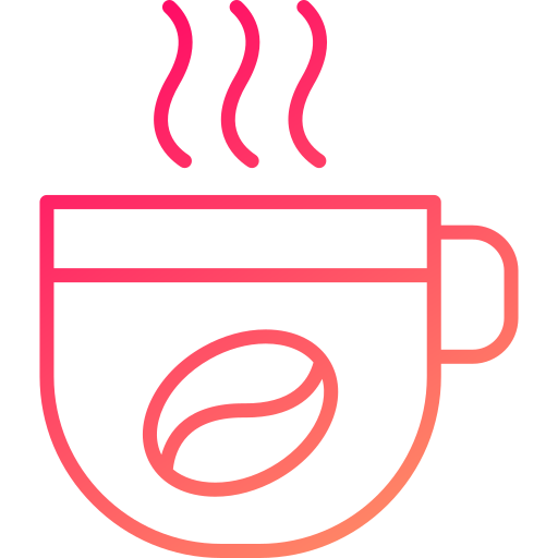 Coffee break Generic gradient outline icon