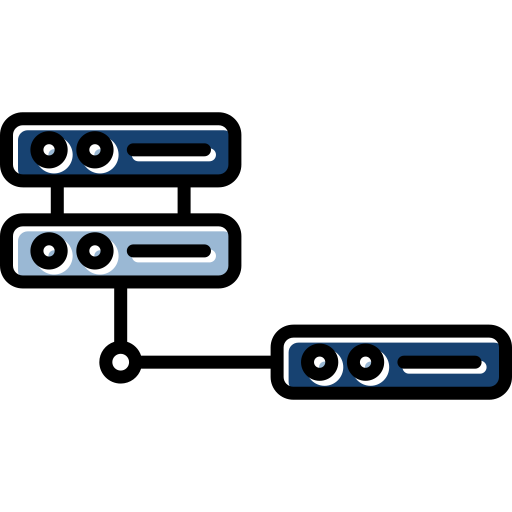 serveur Generic color lineal-color Icône